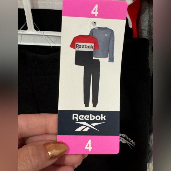 Reebok 3 pc boys set sz 4 NWT - Picture 3 of 11